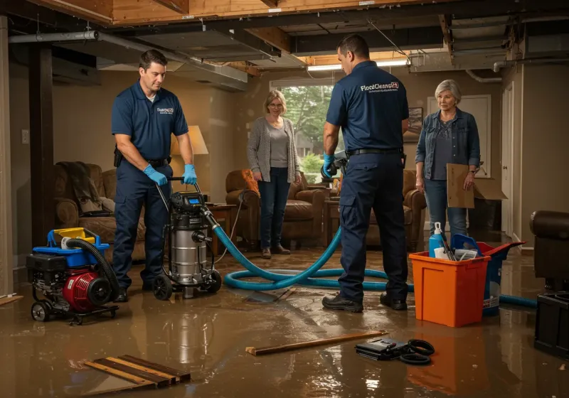 Basement Water Extraction and Removal Techniques process in Travelers Rest, SC