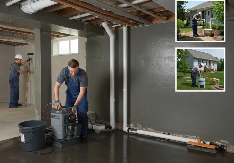 Basement Waterproofing and Flood Prevention process in Travelers Rest, SC
